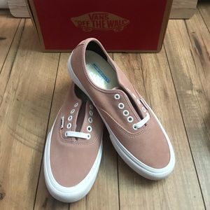Vans mahogany rose/white authentic pro